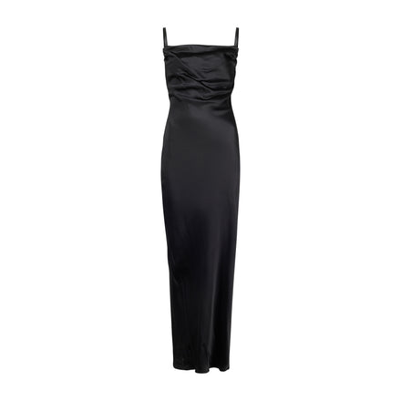 Silk Bias Maxi Dress