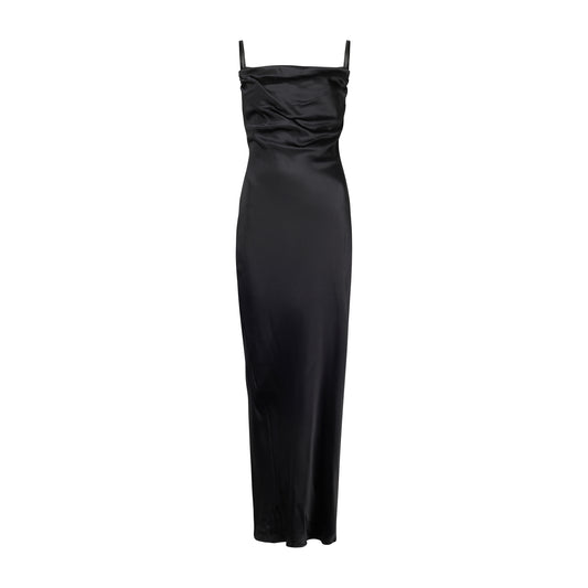 Silk Bias Maxi Dress