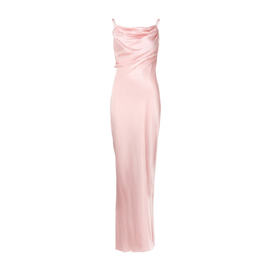 Silk Bias Maxi Dress