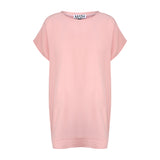 Silk Sheerback Tee Pink