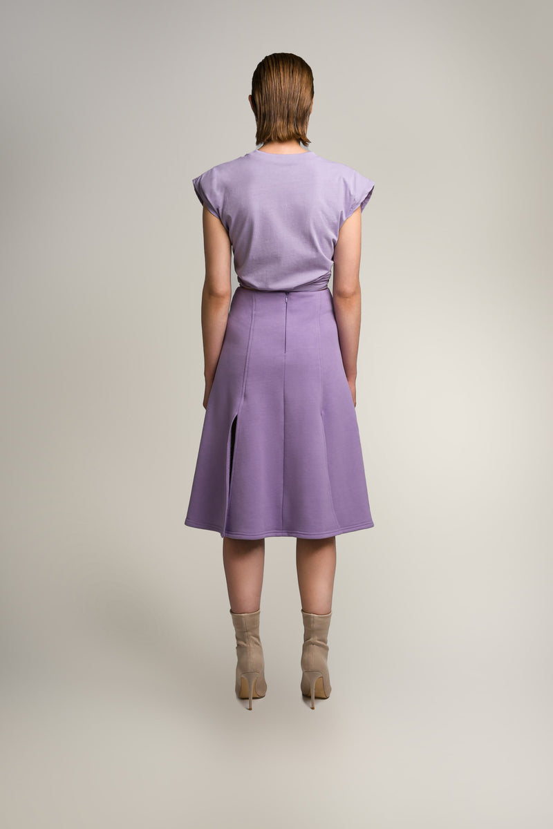 Panel Skirt Lilac